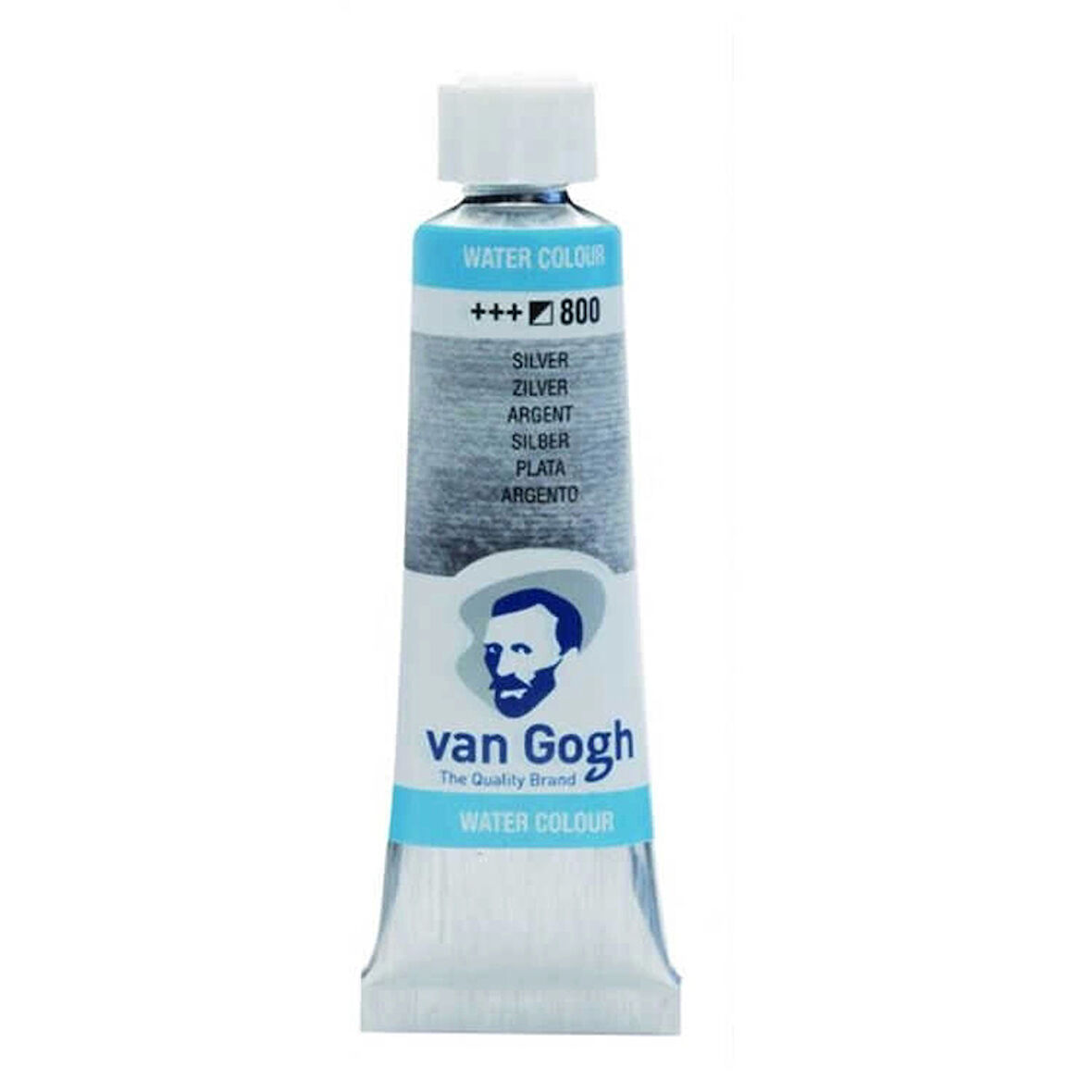 Supertrend Van Gogh 10 ml. Tüp Sulu Boya 800 Silver