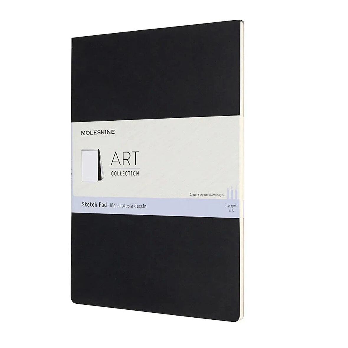 Supertrend Art Sketchbook Yumuşak Kapak Eskiz Çizim Defteri 21x30 cm. 120 gr. 48 Sayfa Siyah