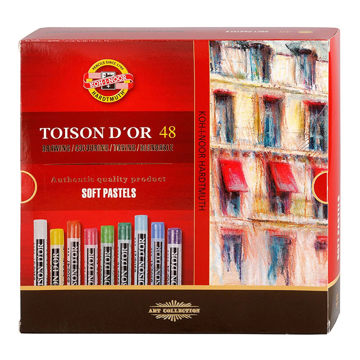 Supertrend Toison D'or Soft Pastel Boya Seti 48 Renk