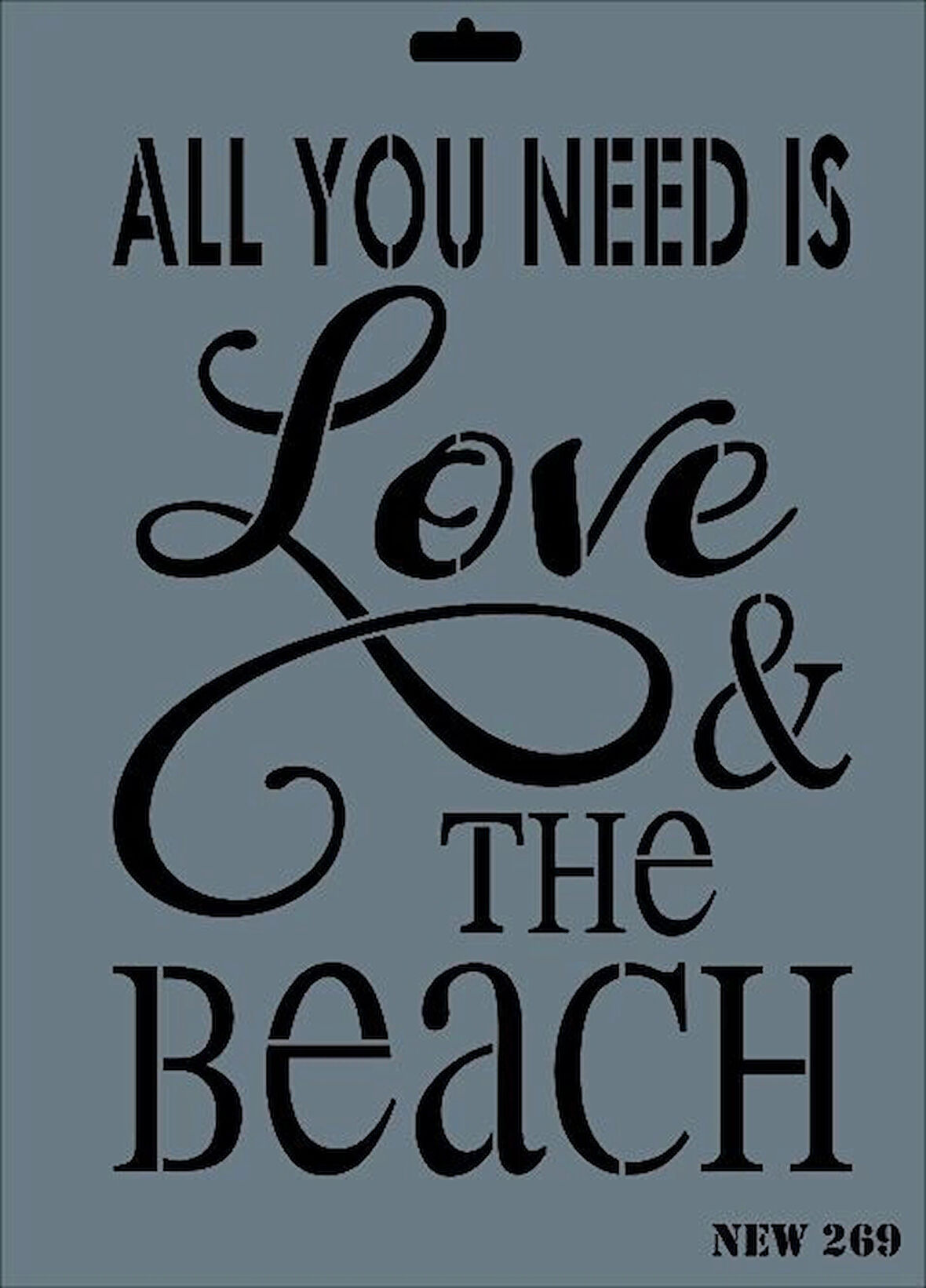 Supertrend Stencil Boyama Şablonu 25x35 cm. NEW-269