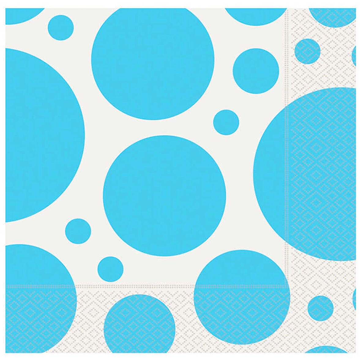 Turkuaz Karışık Puantiyeli Peçete