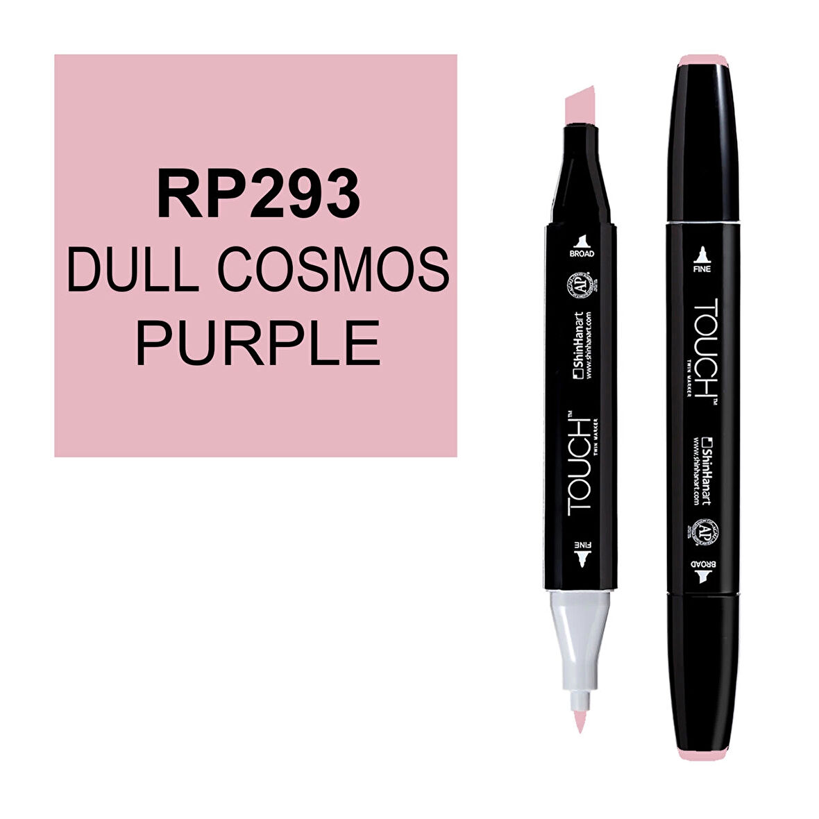 Touch Twin Marker Çizim Kalemi RP293 Dull Cosmos Purple