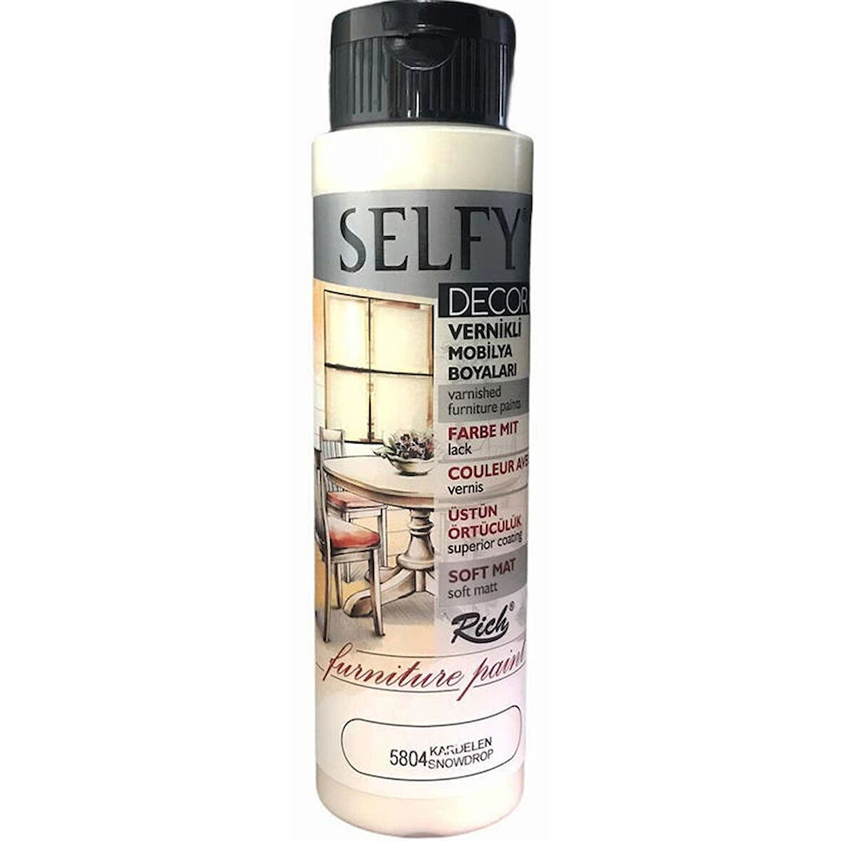 Supertrend Selfy Decor Vernikli Boya 500 cc 5804 KARDELEN