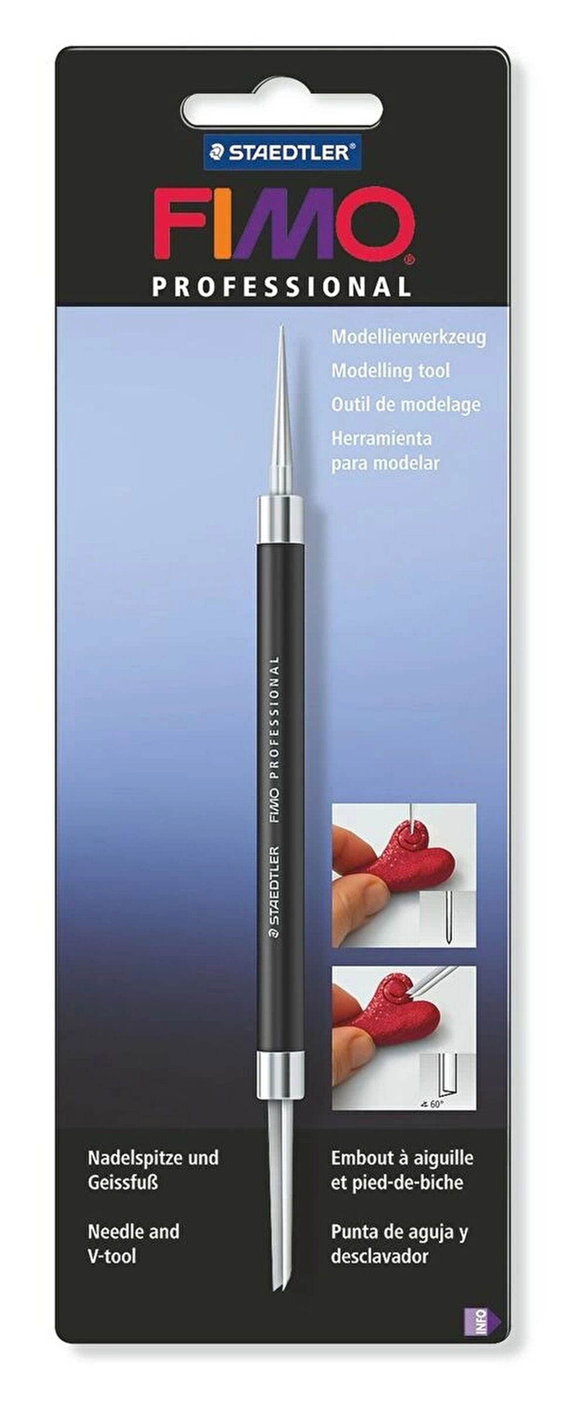 Supertrend Fimo Professional İğne ve V-Uçlu Polimer Kil Şekillendirici