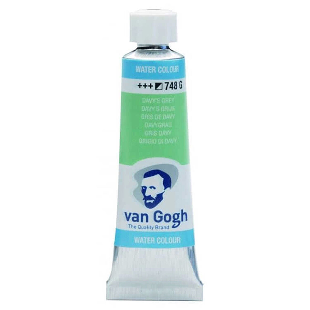 Supertrend Van Gogh 10 ml. Tüp Sulu Boya 748 Davy's Grey