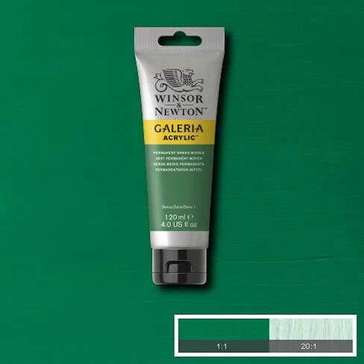Supertrend Galeria Akrilik Boya 120 ml. 484 Permanent Green Medium