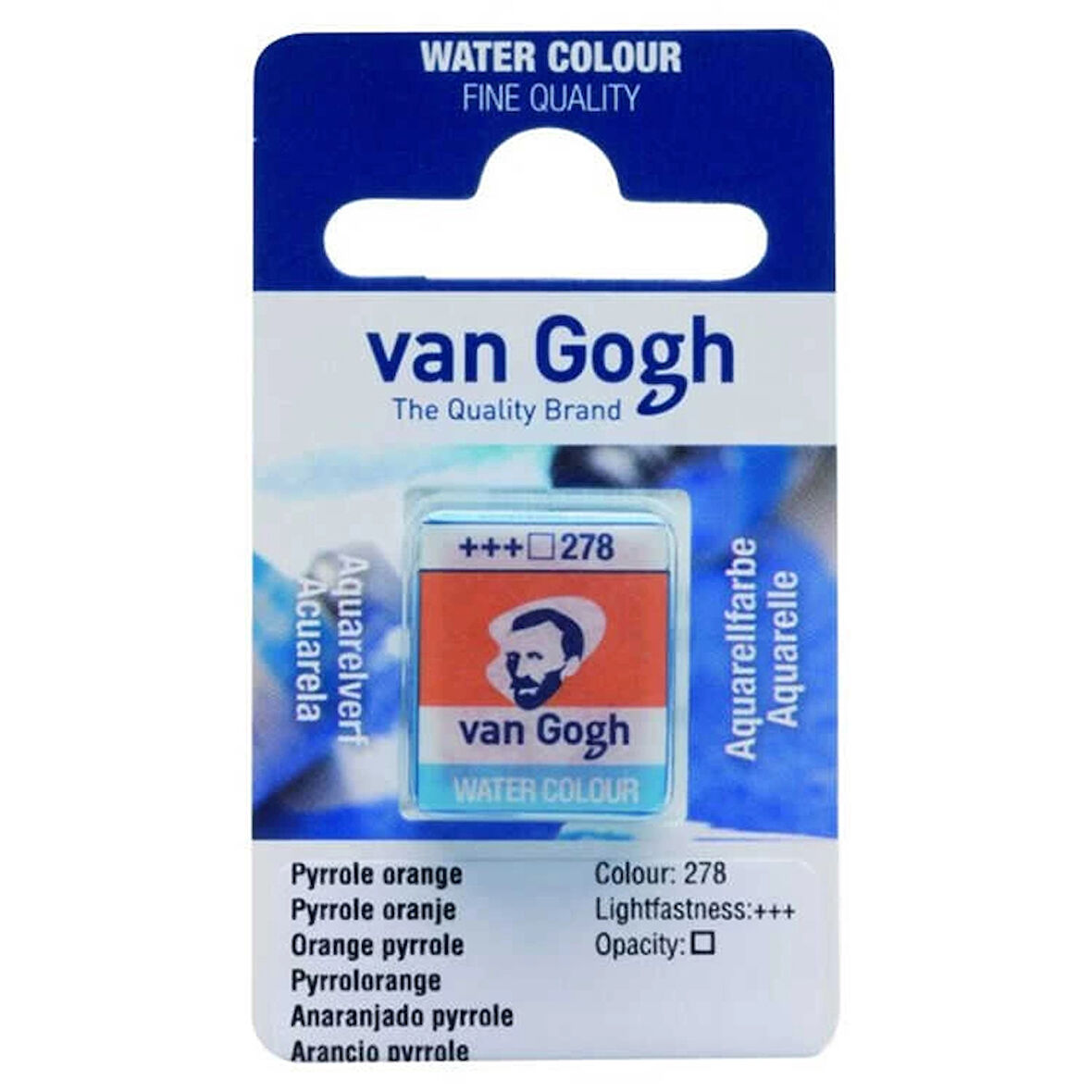 Supertrend Van Gogh 1/2 Tablet Sulu Boya 278 Pyrrole Orange