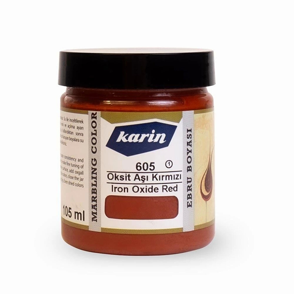 Supertrend Ebru Boyası 105 ml. 605 Aşı Kırmızı