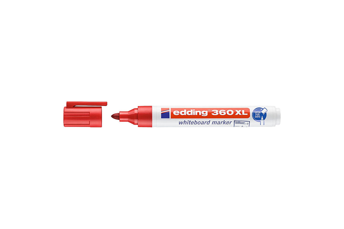 Supertrend 360 XL Whiteboard Marker Doldurulabilir Yazı Tahtası Kalemi Kırmızı