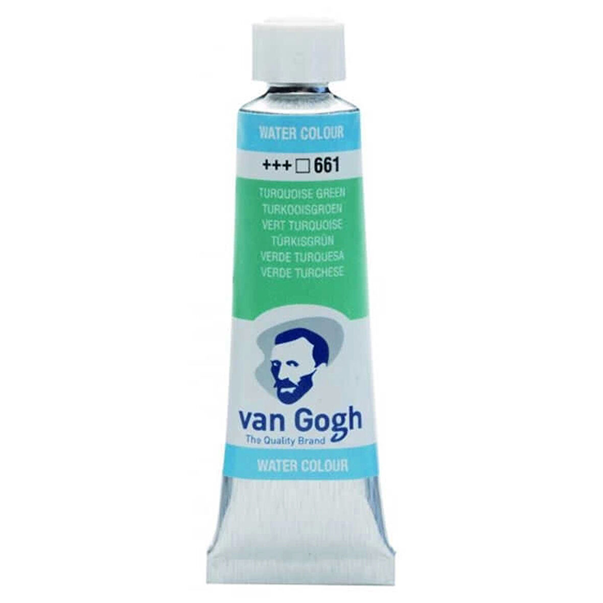 Supertrend Van Gogh 10 ml. Tüp Sulu Boya 661 Turquoise Green