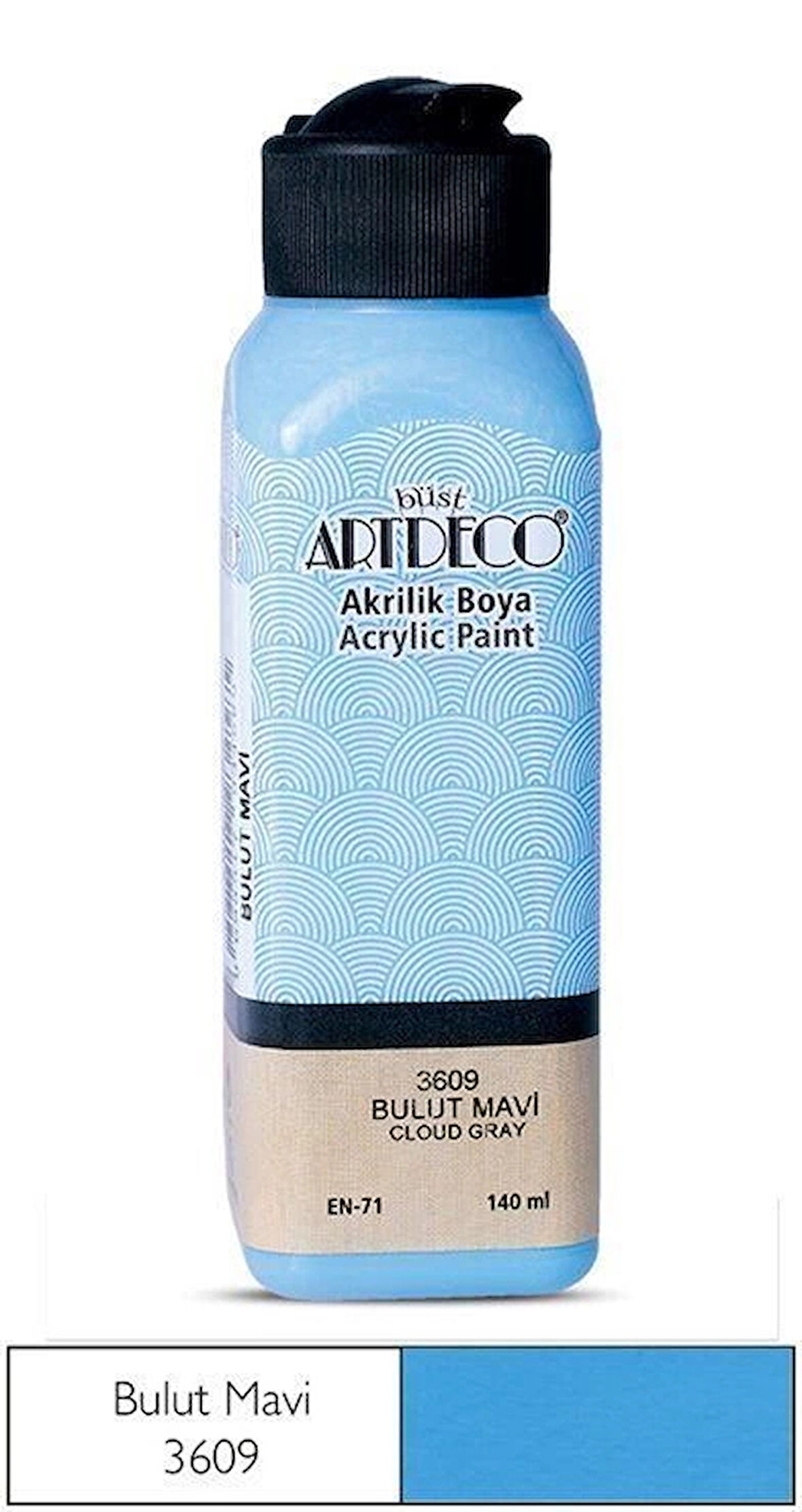 Supertrend Akrilik Boya 140 ml. 3609 BULUT MAVİ