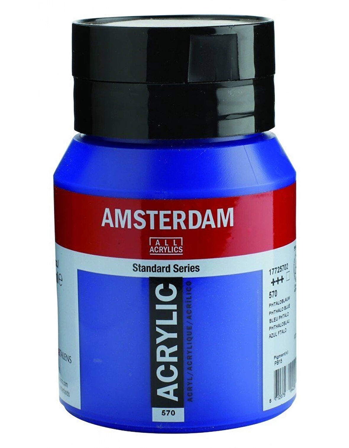 Supertrend Amsterdam Akrilik Boya 500 ml. 570 Phthalo Blue