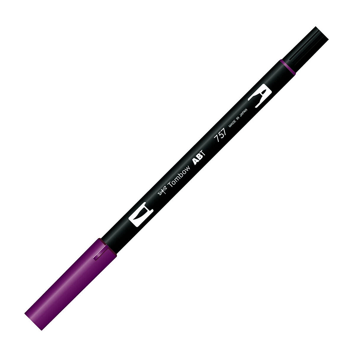 Supertrend Dual Brush Pen Grafik Çizim Kalemi 757 Port Red