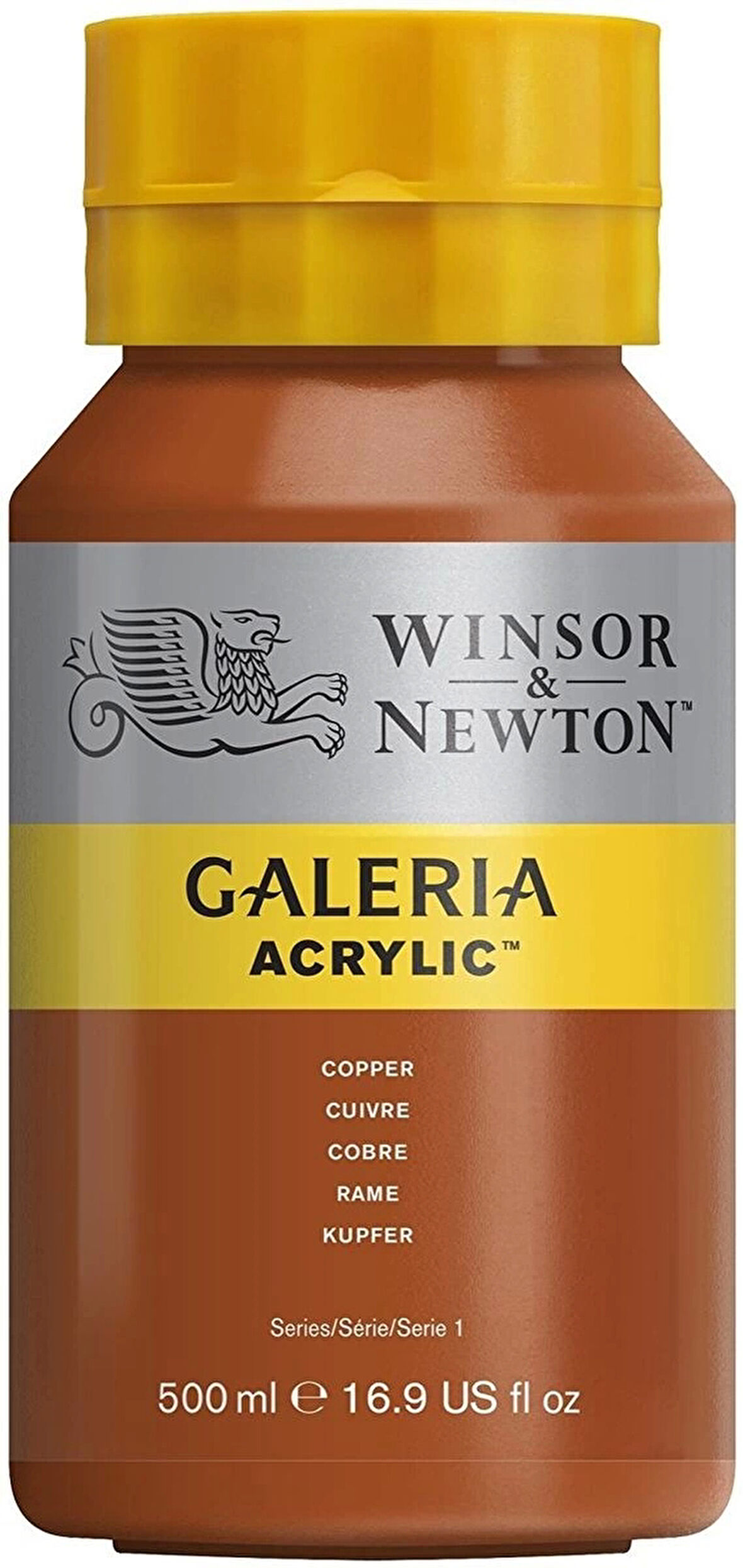 Supertrend Galeria Akrilik Boya 500 ml. 214 Metallic Copper
