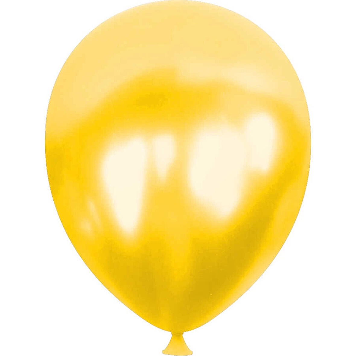 Sarı Metalik Balon 10"