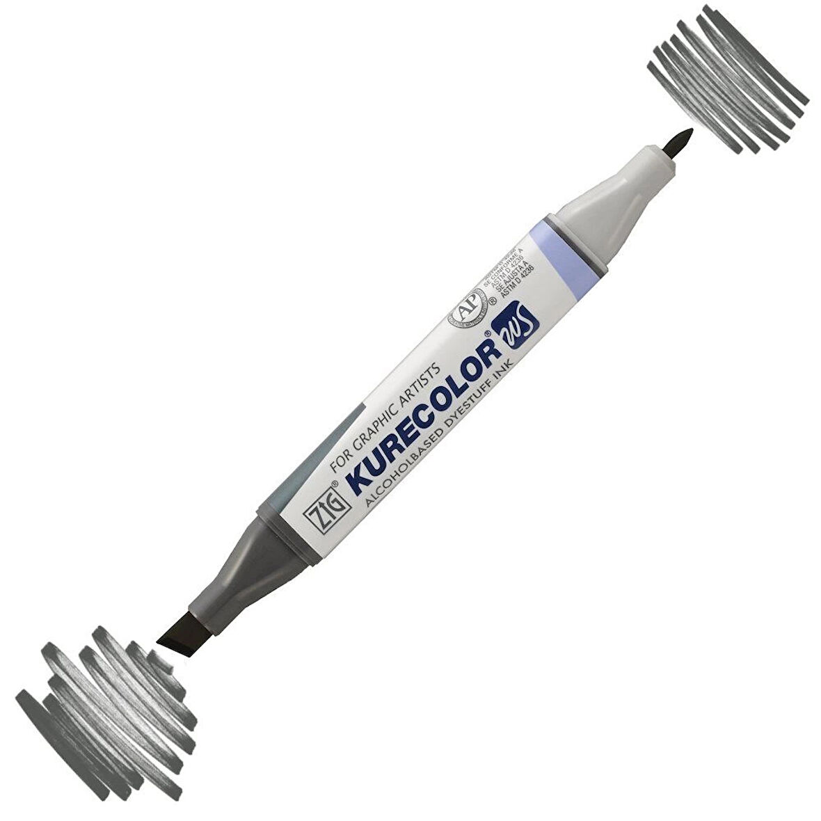 Supertrend Kurecolor Twin S Grafik Çizim Marker Kalemi 838 Mid Gray