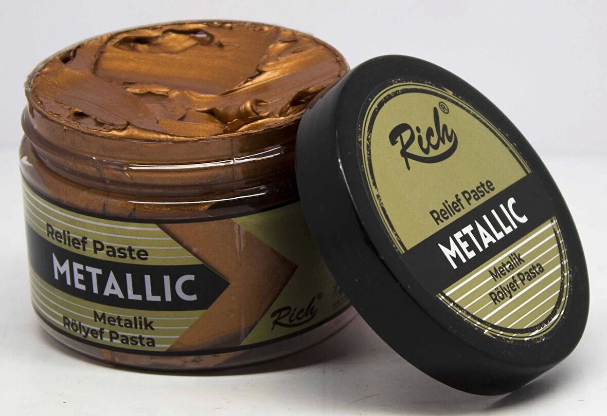 Supertrend Metalik Rölyef Pasta 150 cc. BAKIR