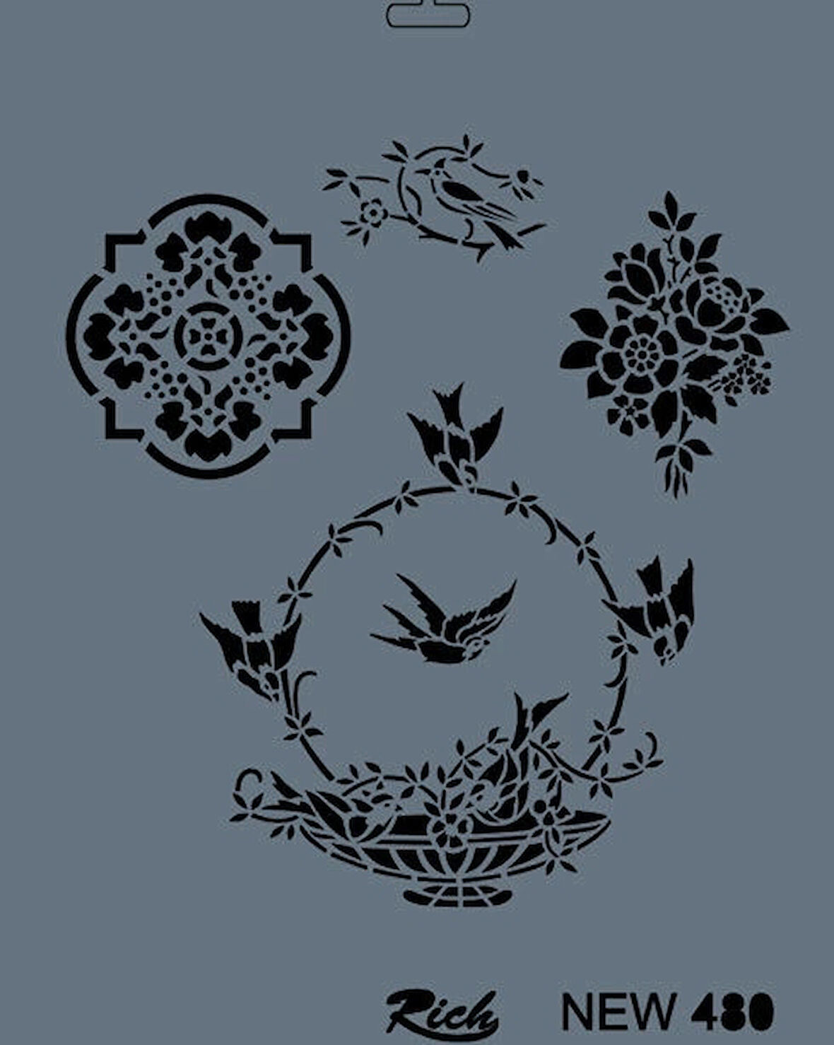 Supertrend Stencil Boyama Şablonu 25x35 cm. NEW-480