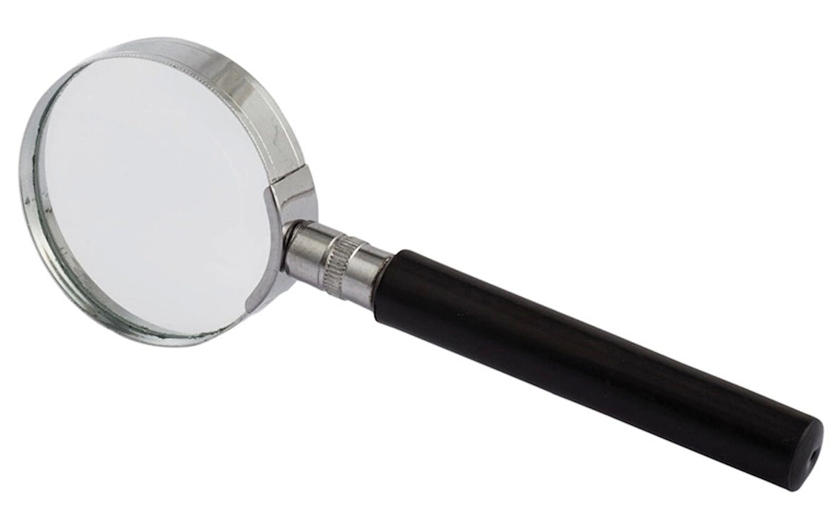 Supertrend Metal Çerçeveli Büyüteç 50 mm. 6x