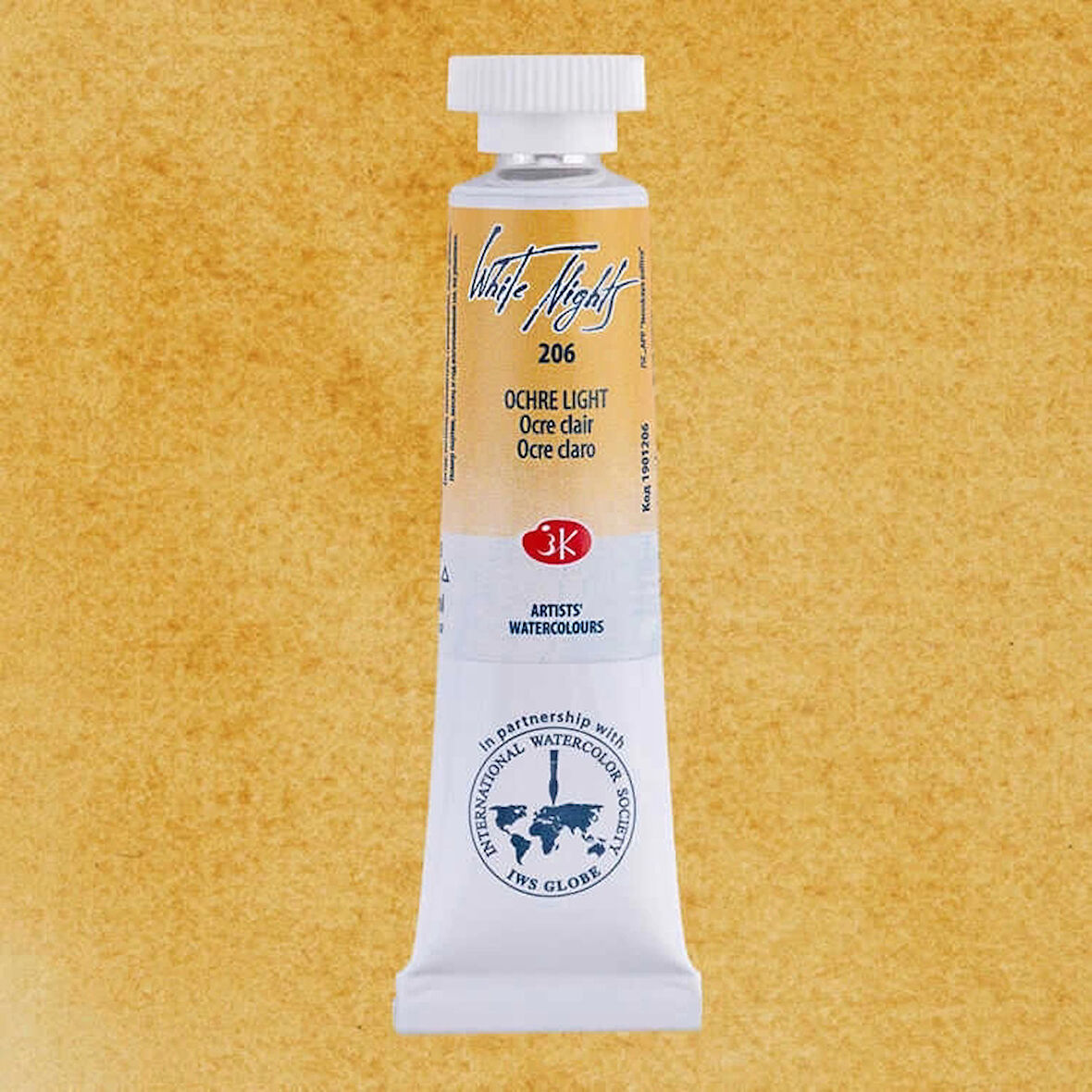 Supertrend White Nights Tüp Sulu Boya 10 ml. 206 Ochre Light