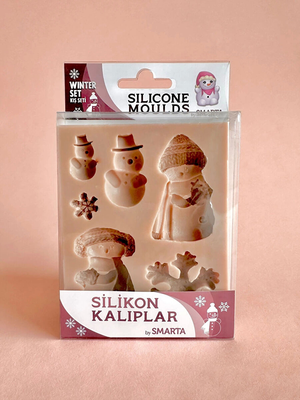 Supertrend Silicone Moulds Silikon Epoksi ve Polimer Kil Kalıbı WINTER SET