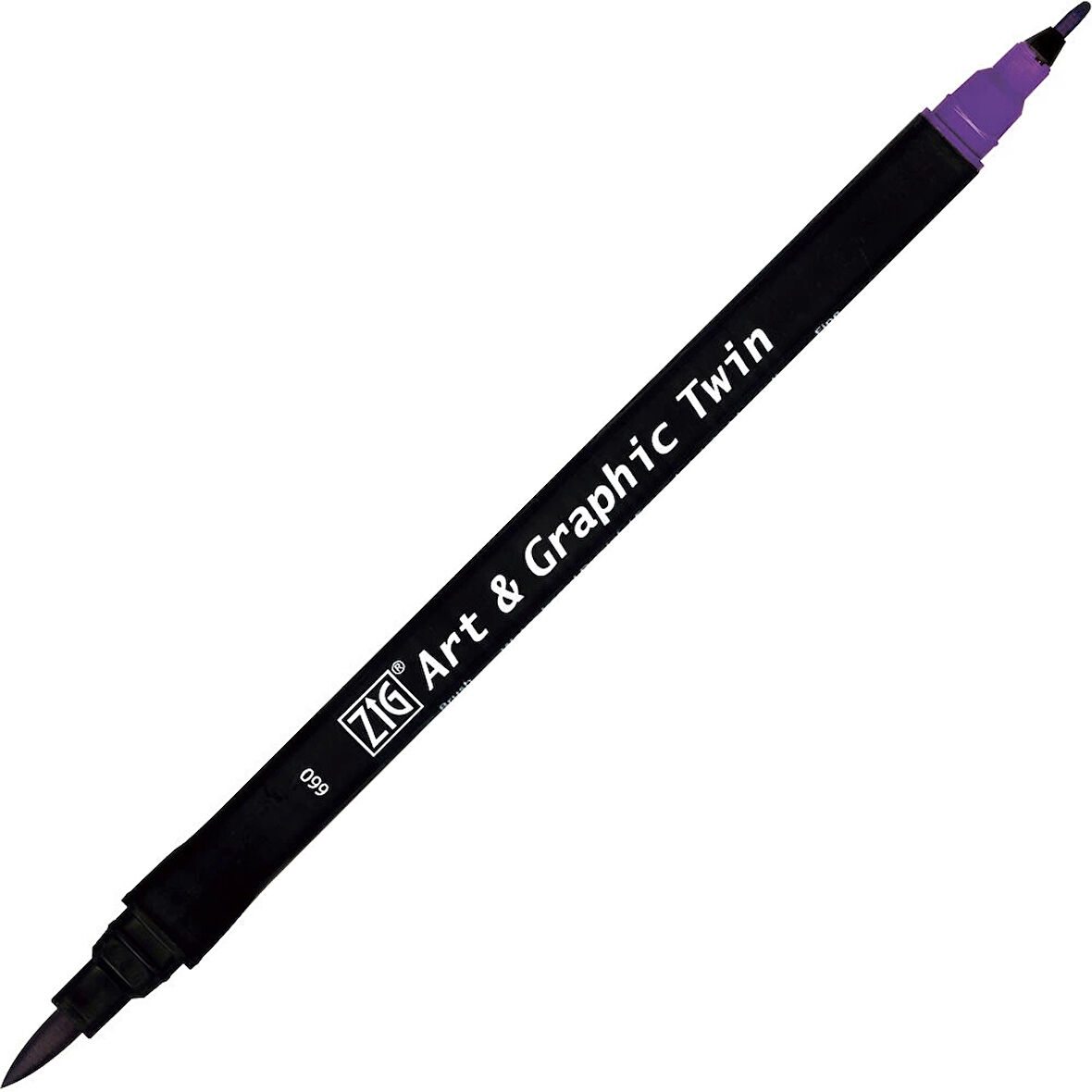 Supertrend Art & Graphic Twin Marker Çizim Kalemi 660 Deep Violet
