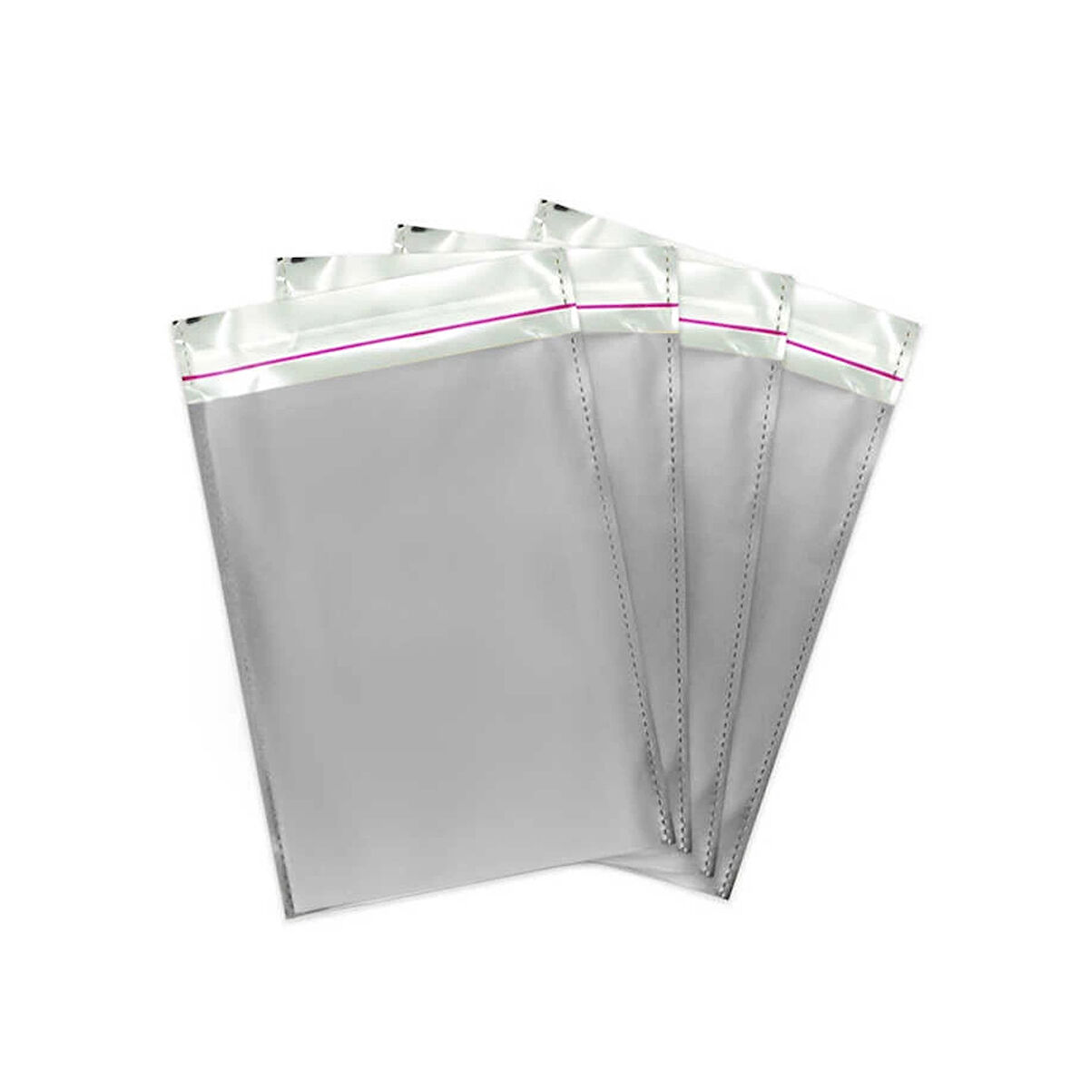Gümüş Metalize Poşet 15x25