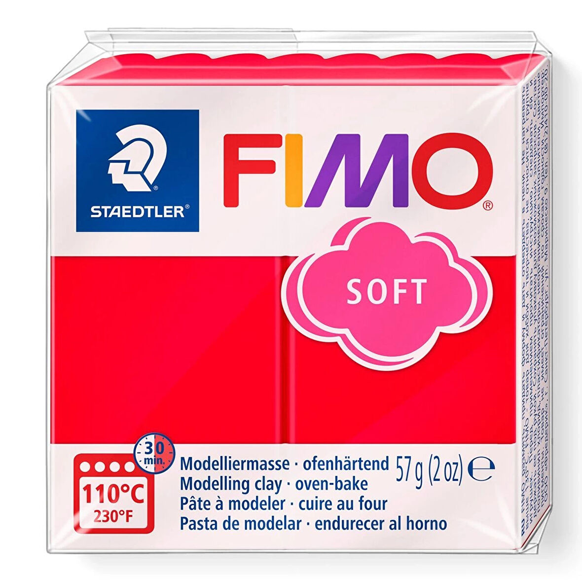 Supertrend Fimo Soft Polimer Kil 24 Indian Red