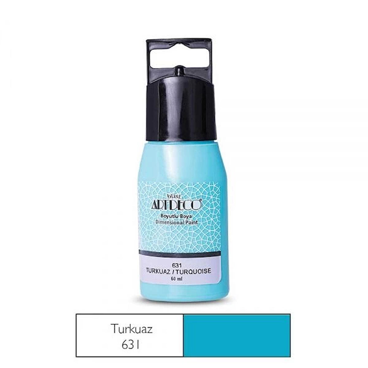 Supertrend Boyutlu Boya 60 ml. 631 TURKUAZ