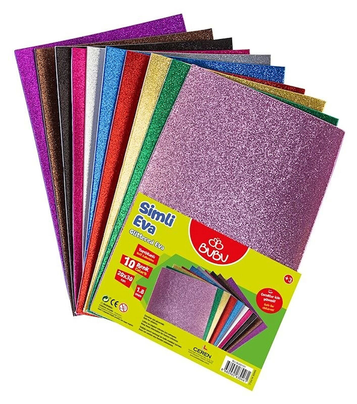 Bu Bu Eva Simli Yapışkanlı 20x30 Cm. 10'lu (BUBU-EV0038***)