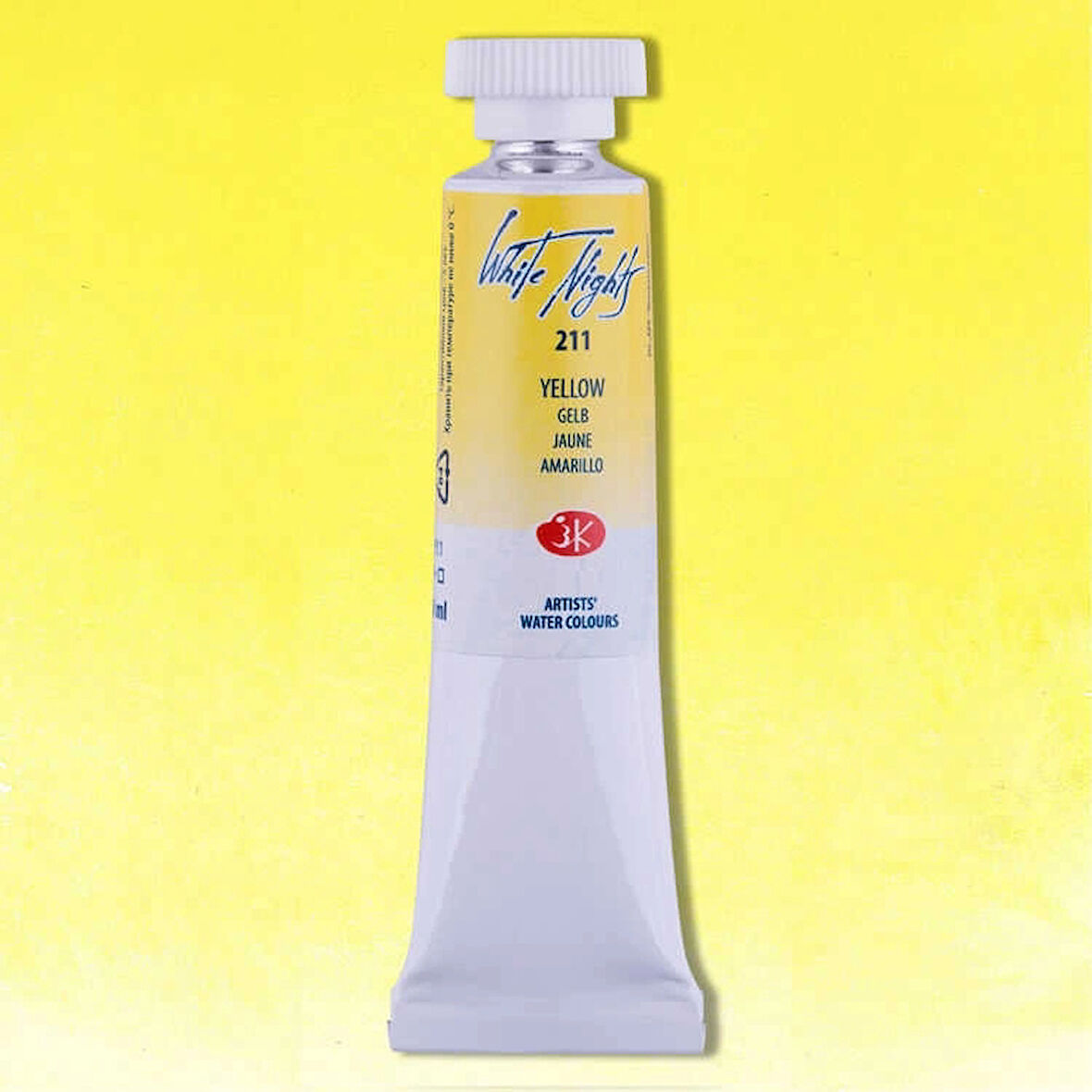 Supertrend White Nights Tüp Sulu Boya 10 ml. 211 Yellow