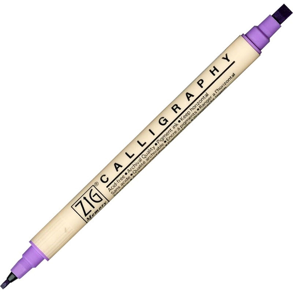 Supertrend Calligraphy Çift Uçlu Kaligrafi Kalemi 2 mm. + 5 mm. 081 Hyacinth