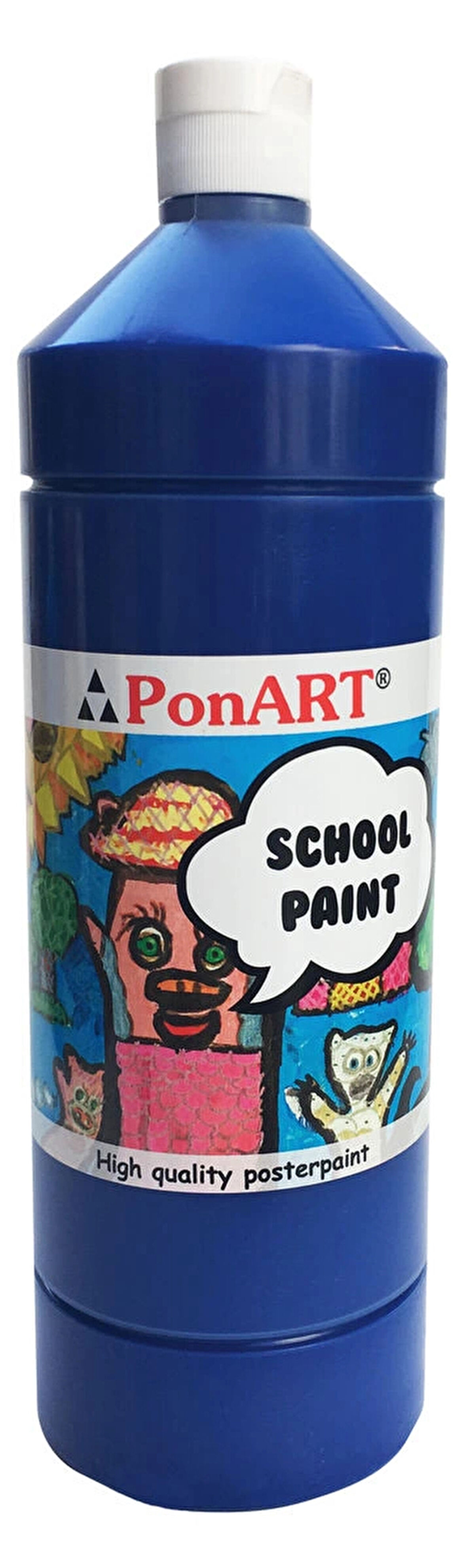 Supertrend School Paint Tempera Boya 1000 ml. PSP-2211 K.MAVİ