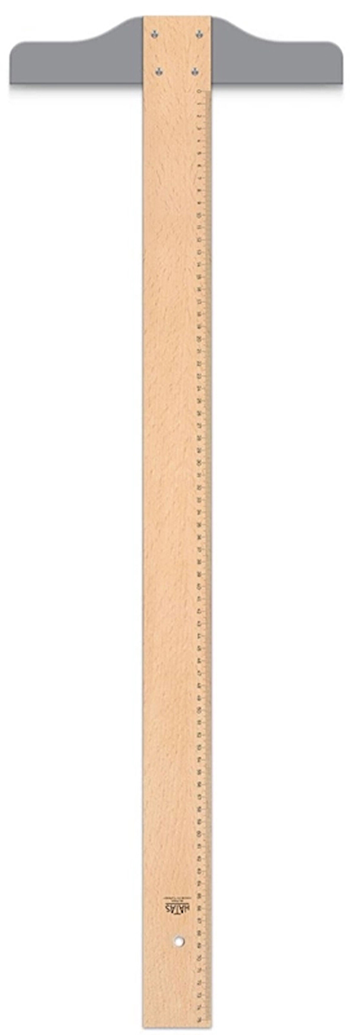 Supertrend Tekniker Ahşap Tahta T Cetveli 75 cm.