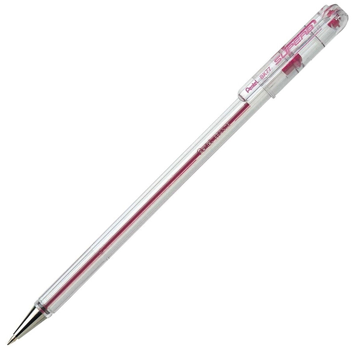 Supertrend BK77 Yağ Bazlı Roller Tükenmez Kalem PEMBE