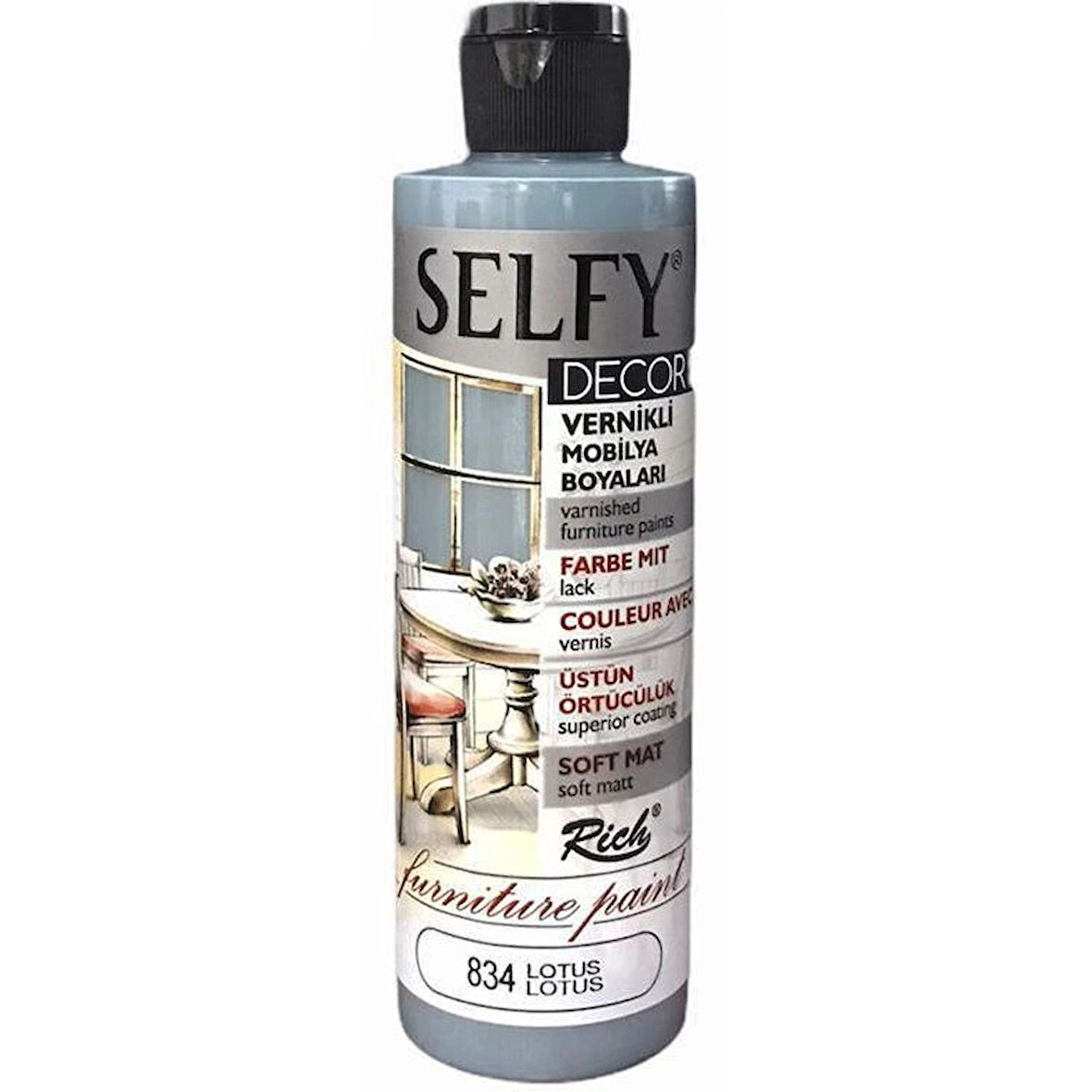 Supertrend Selfy Decor Vernikli Boya 240 cc 834 LOTUS