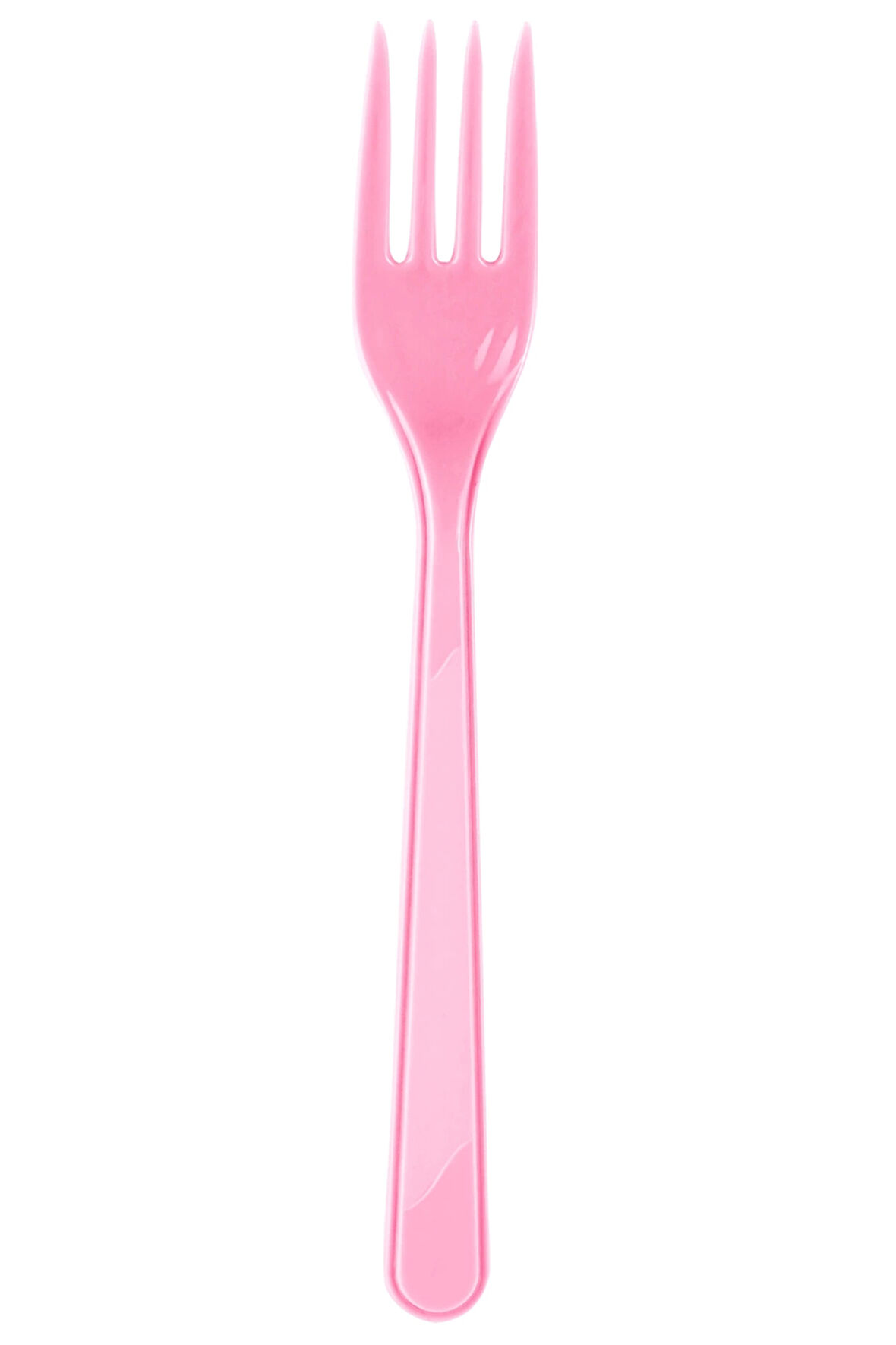 Supertrend Plastik Çatal Pembe 25li