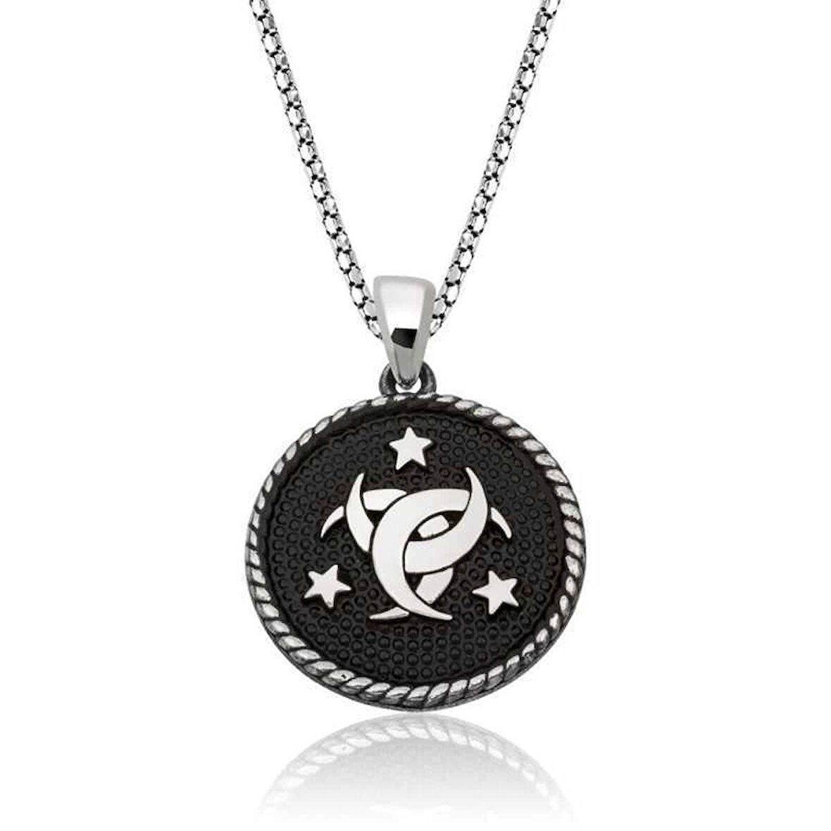 Supertrend Gümüş Teşkilat-ı Mahsusa Erkek Kolye