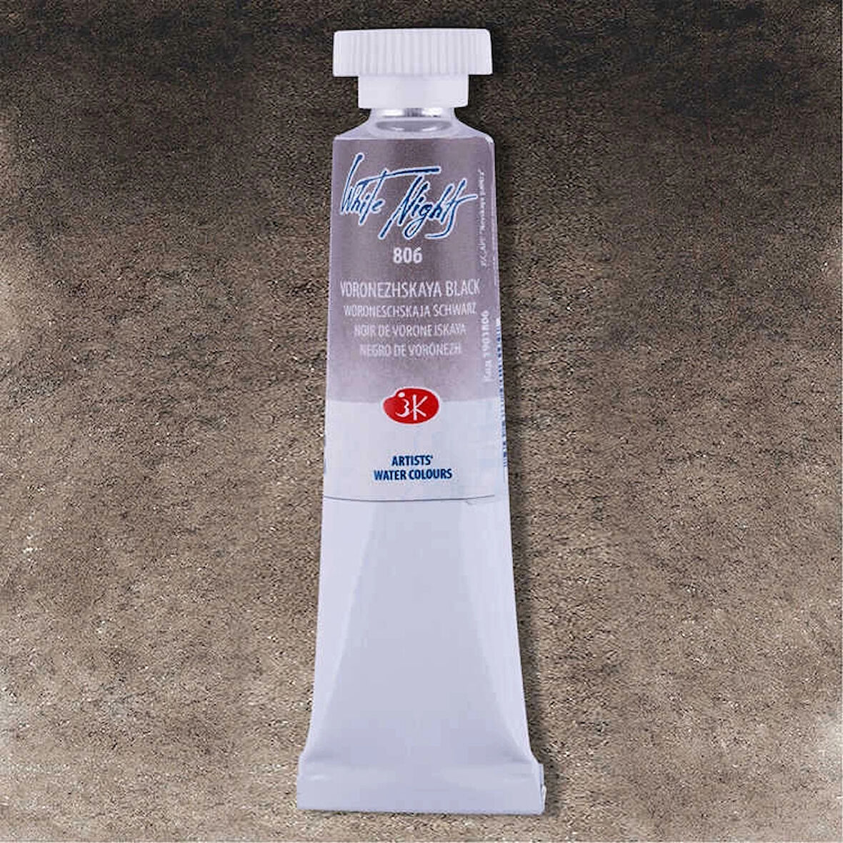 Supertrend White Nights Tüp Sulu Boya 10 ml. 806 Voronezskaya Black