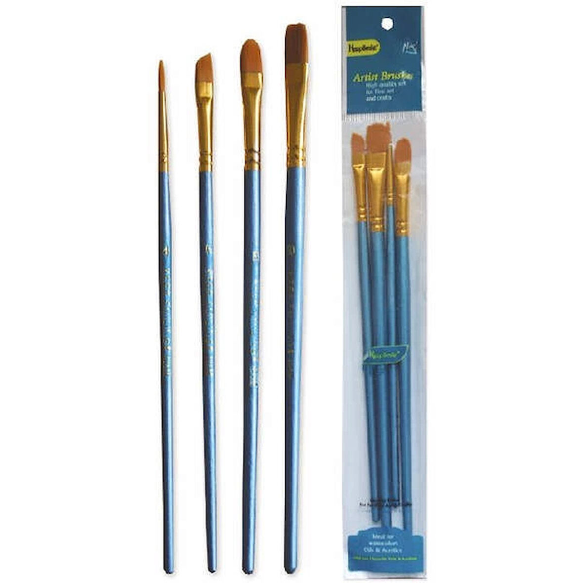 Keep Smile 4'lü Karma Fırça Seti