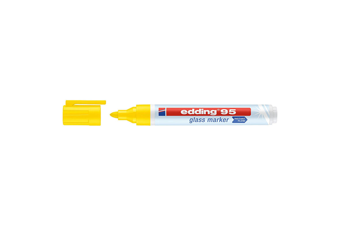 Supertrend 95 Glass Marker Cam Kalemi Neon Sarı