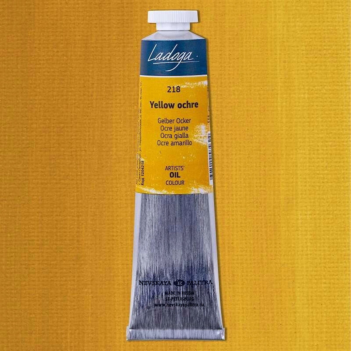 Supertrend Ladoga Yağlı Boya 46 ml. 218 Yellow Ochre