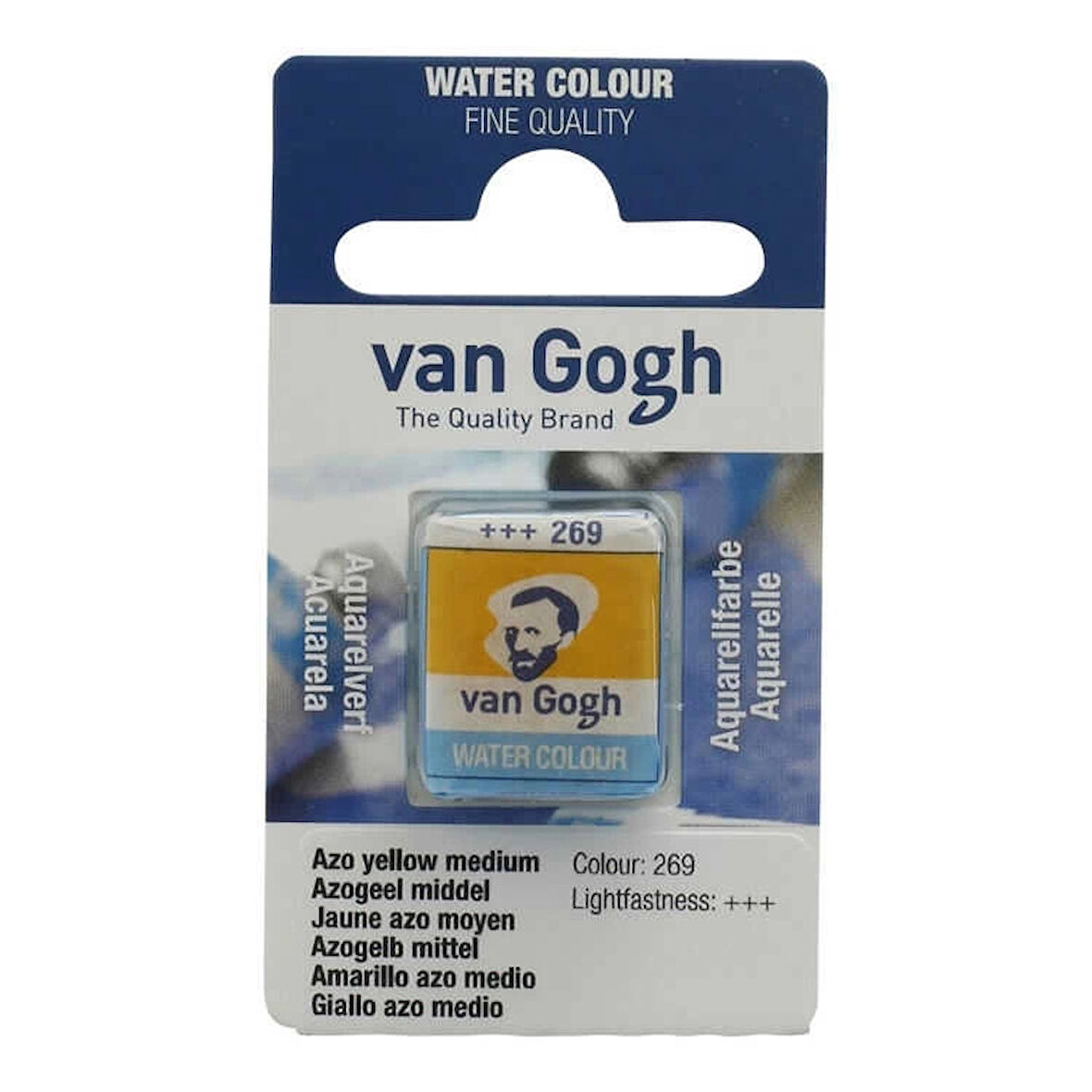 Supertrend Van Gogh 1/2 Tablet Sulu Boya 269 Azo Yellow Medium