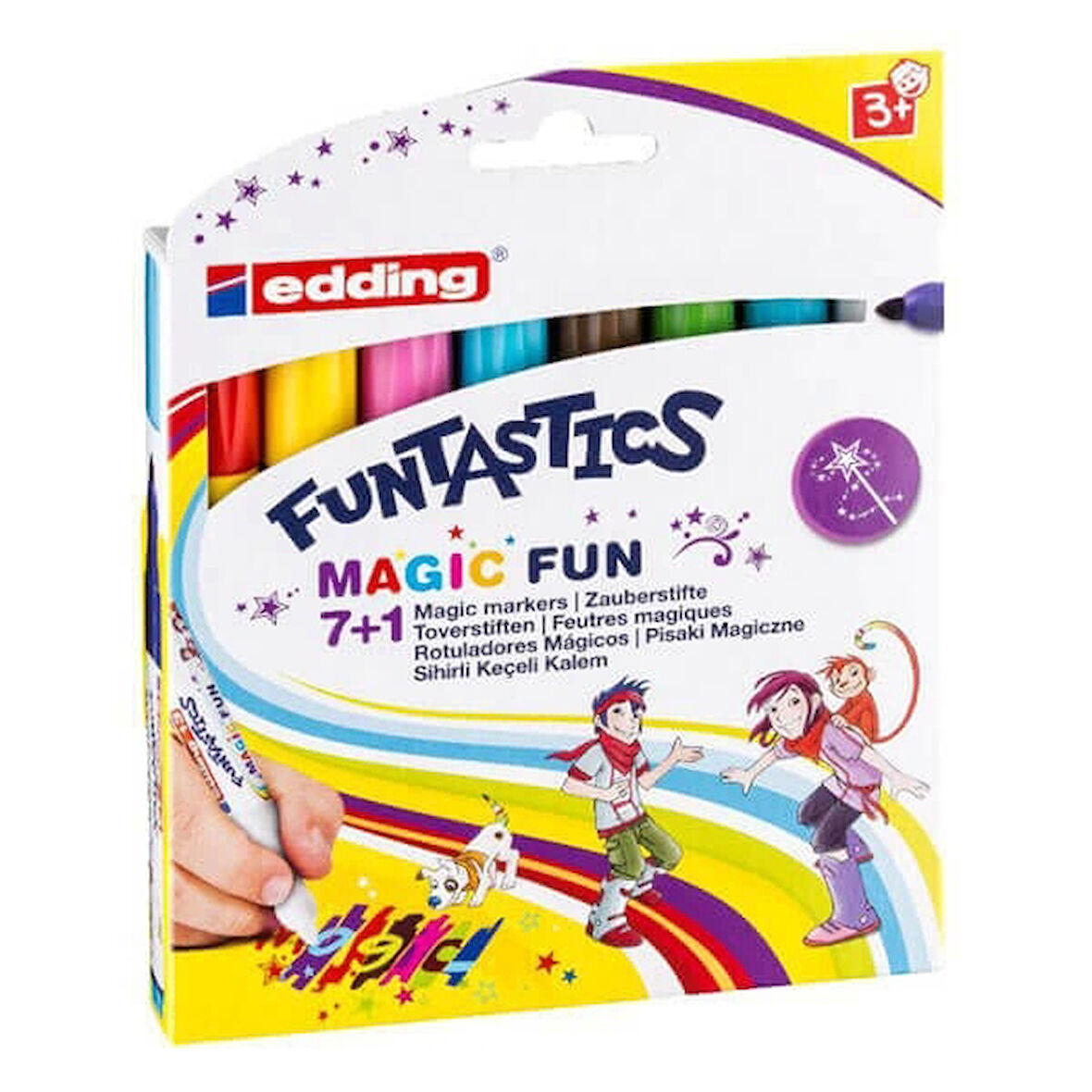 Supertrend E-13 Funtastics Sihirli Keçeli Kalem 8 Renk