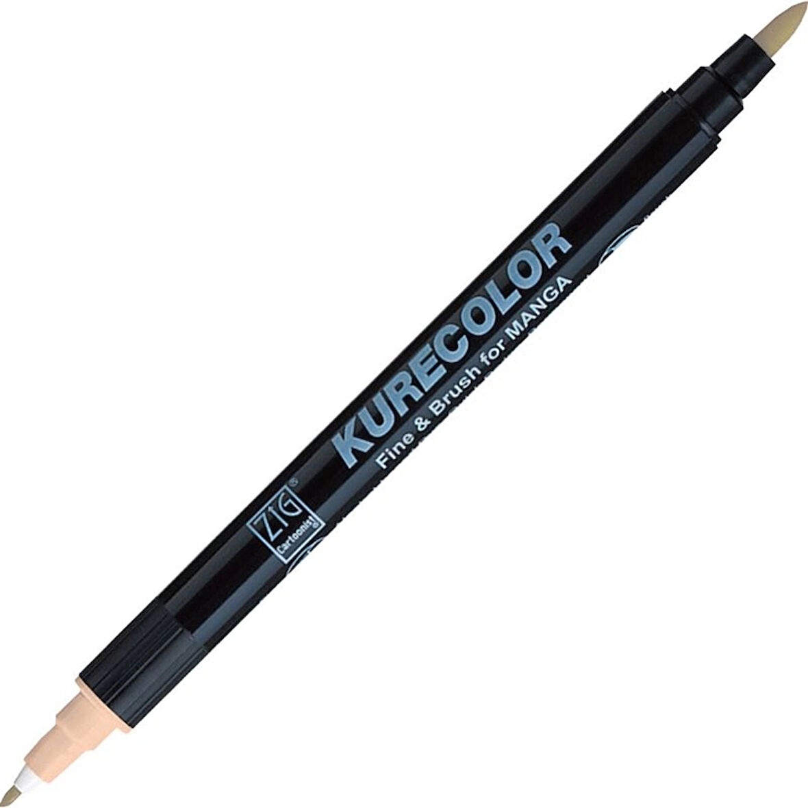 Supertrend Kurecolor Fine & Brush for MANGA Marker Çizim Kalemi 740 Pale Blush