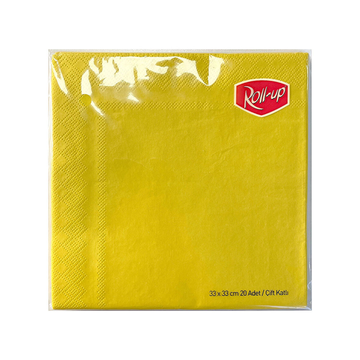 Supertrend Kağıt Peçete Sarı 33 x 33cm 20li