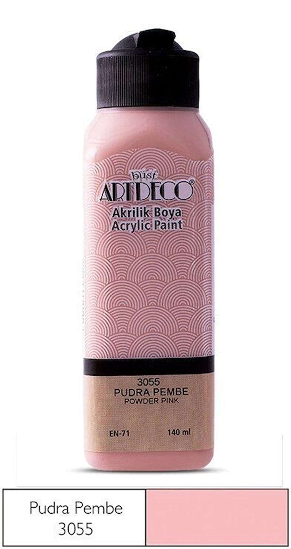 Supertrend Akrilik Boya 140 ml. 3055 PUDRA PEMBE