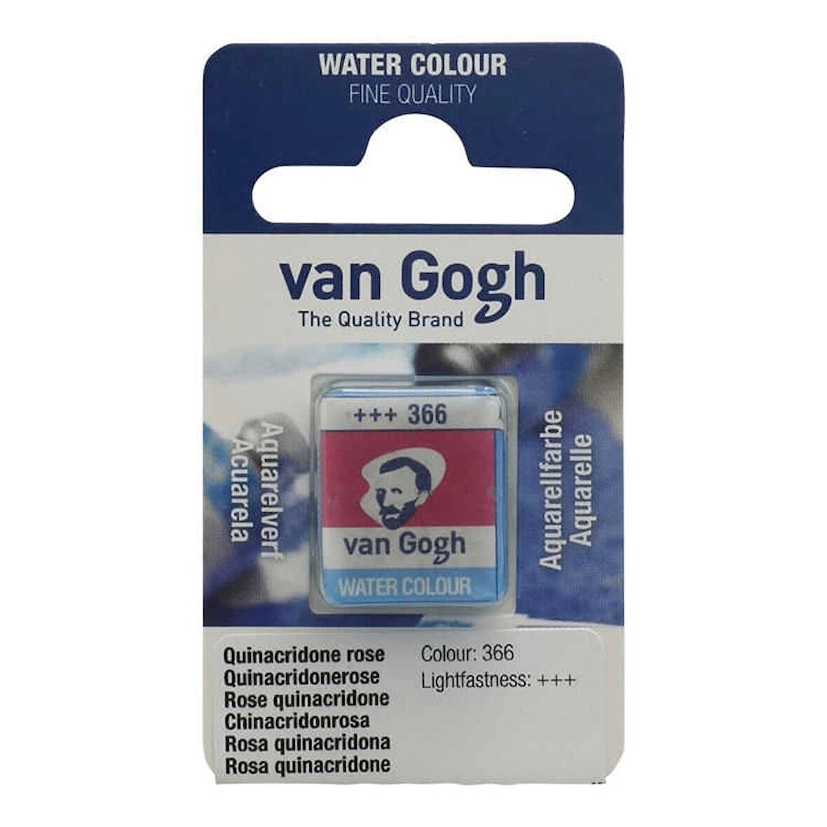 Supertrend Van Gogh 1/2 Tablet Sulu Boya 366 Quinacridone Rose