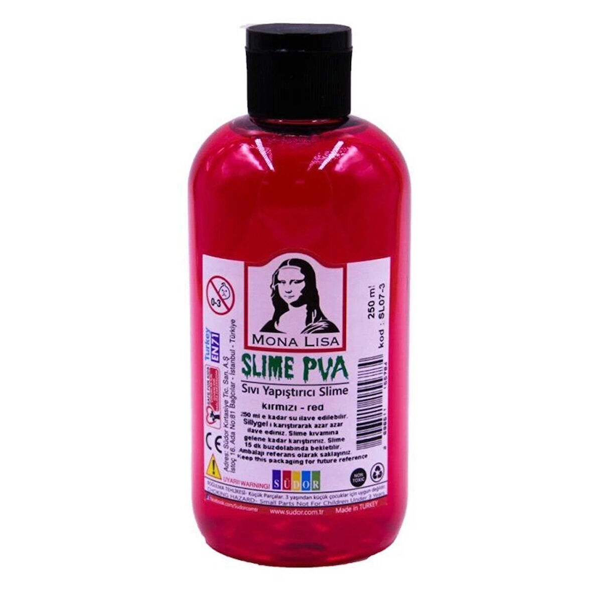 Supertrend Mona Lisa Slime Jeli 250 ml. Kırmızı