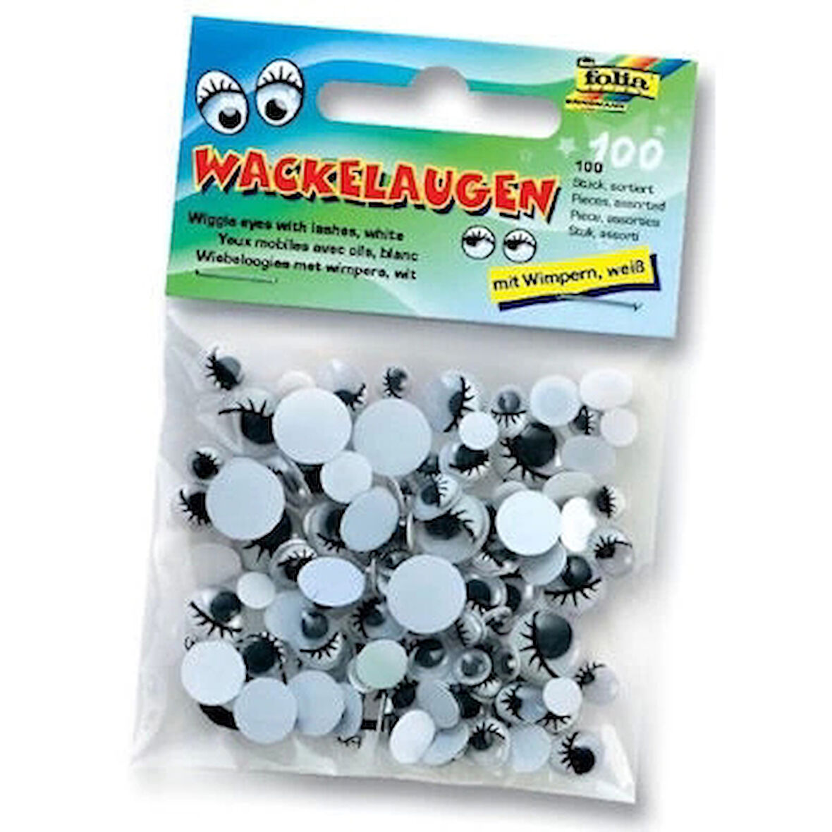 Supertrend Kirpikli Oynar Göz Farklı Boylarda 100'lü Paket